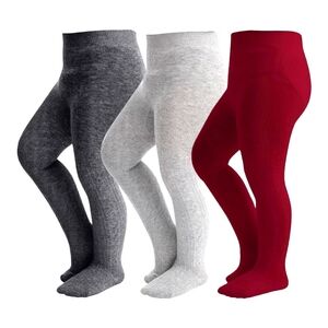 Hakugoo Baby Knitted  Leggings, Toddlers Girls Cable Tights, Stockings 9 Pieces